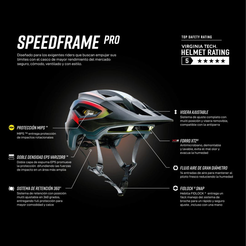 Casco Fox Speedframe Pro