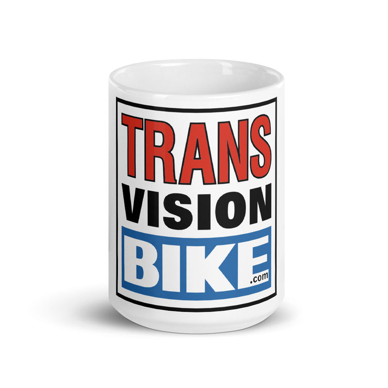 Transvision Bike Too Big Taza de Café - Transvision Bike